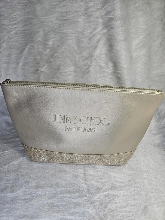 Jimmy Choo Parfums Cosmetic Pouch - Champagne