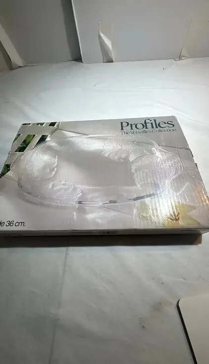 Profiles The Versailles Collection Glass Platter