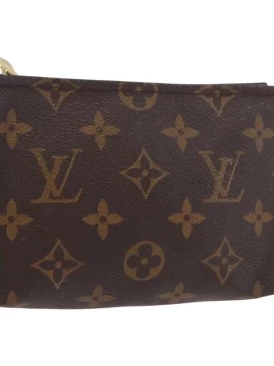LOUIS VUITTON Monogram Poche Toilette 15 Pouch M47546 LV Auth hk3907