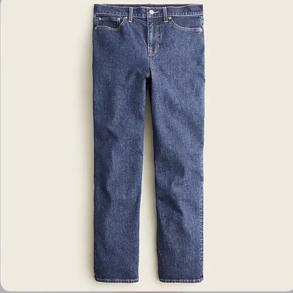 J. Crew NWT Tall High-Rise '90s Classic Straight Jean‎ in Cooper Square Wash