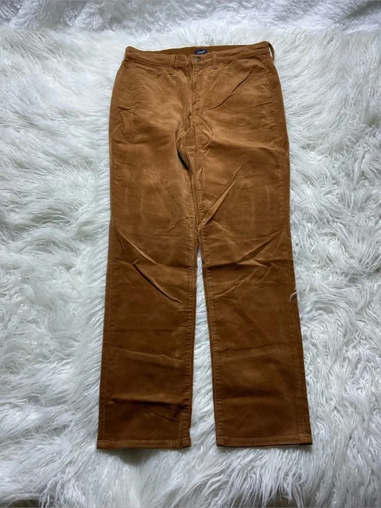 J Crew corduroy full-length essential straight pant