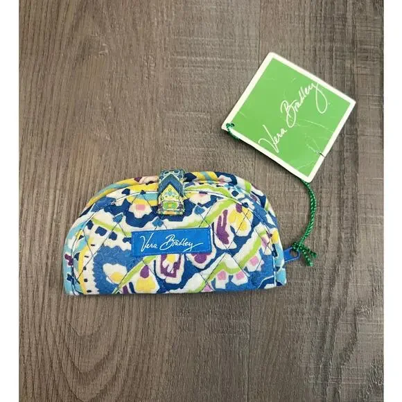 NWT Vera Bradley Quilted Mini Jewelry Roll Travel Organizer