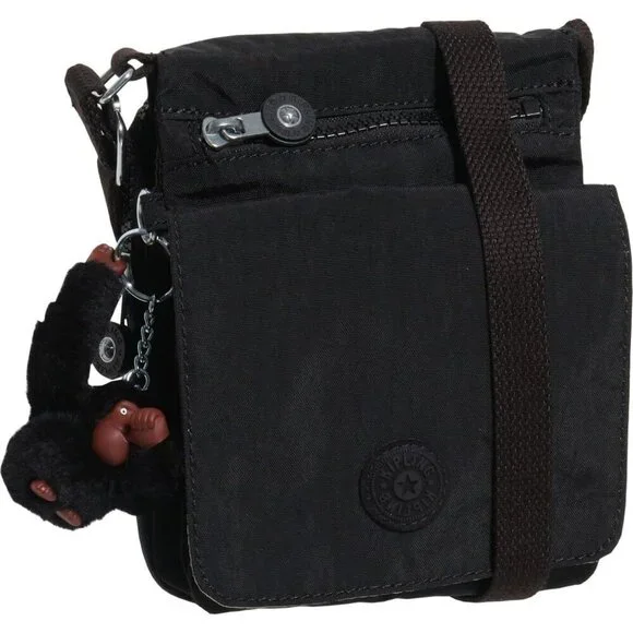 Women's Nylon Crossbody Bag Lightweight Travel Small Black