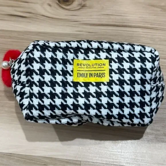 Revolution X Emily In Paris Bon Voyage Cosmetic Bag