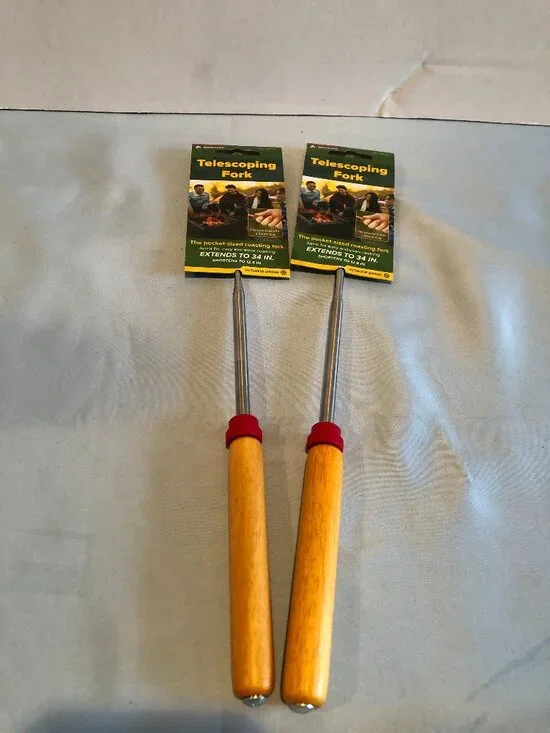 LOT of 2 Coghlans Telescoping Fork - Extends to 34