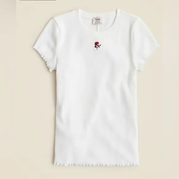 J.Crew Rouje X J.Crew Fleur T-shirt NWT Size XXS