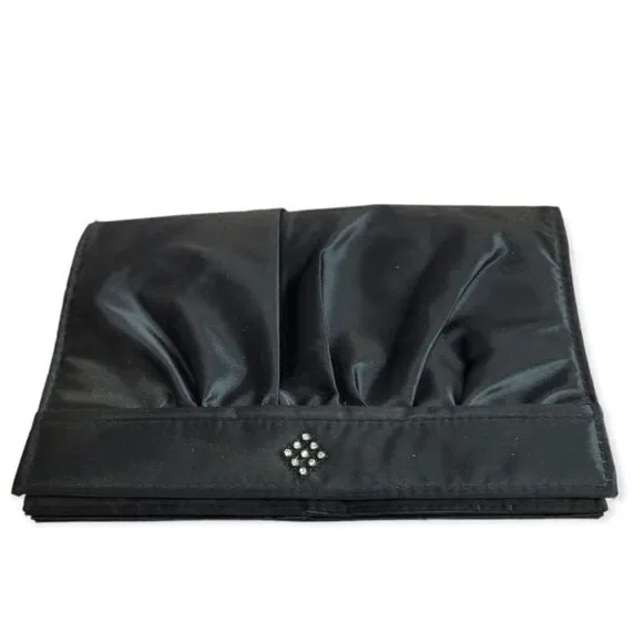 Black evening purse 9x6
