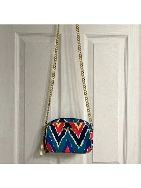 Lilly Pulitzer Chevron Multicolor Crossbody