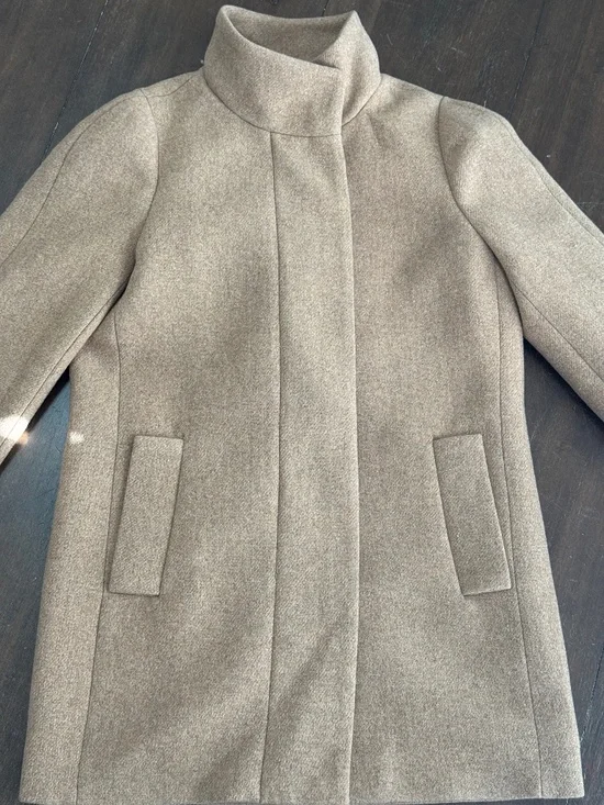 J. Crew Mercantile Wool Blend City Coat