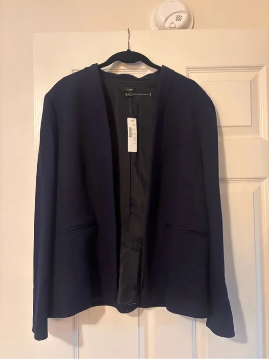 J. Crew Going-Out Blazer in Navy NWT!