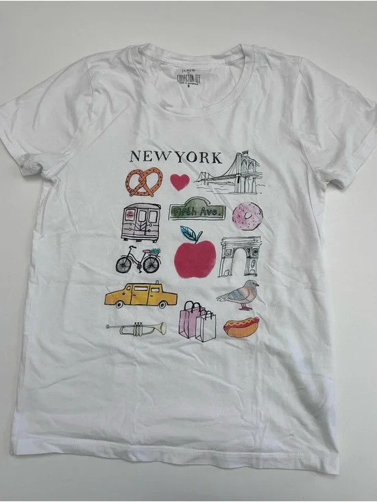 J Crew Collector Tee, White 
