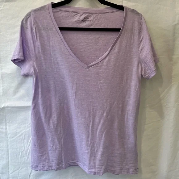 J. Crew Size M Ice Lavender Tshirt