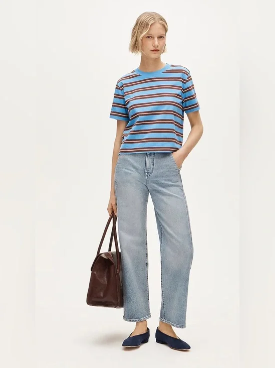 J. Crew Utility slim-wide jean
