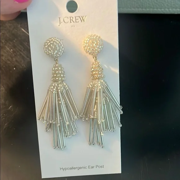 Jcrew pearl earrings