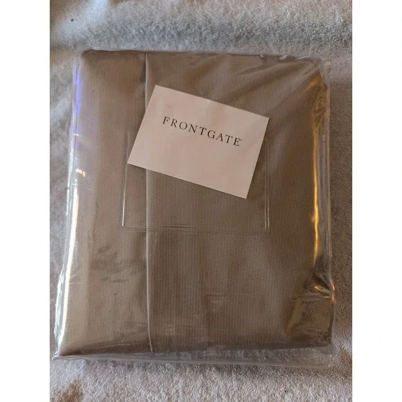 FRONTGATE Round Top Fire Table Cover 49 x 25