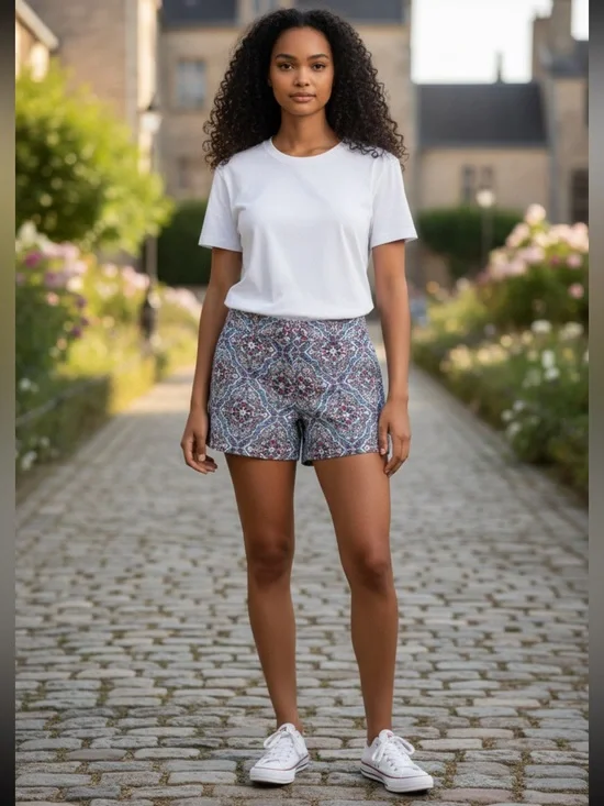 J CREW cotton city fit shorts