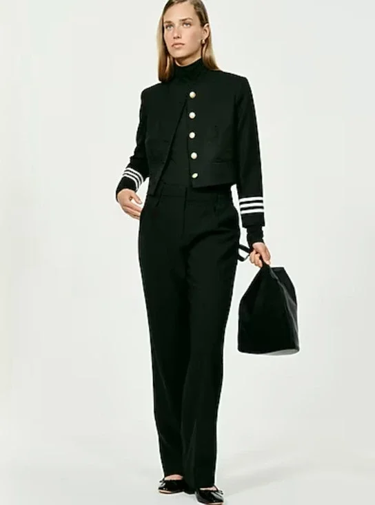 J Crew Portia Pants 2 Black NWT Trousers Wool CC493 J.Crew Academia Career