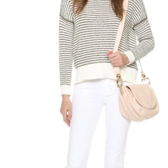 See By Chloe Lena Messenger Bag Leather Nougat with Gold Hardware and Dustbag