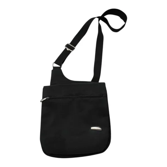 Travelon Anti Theft Crossbody Bag Black RFID Locking Slash Proof Secure Travel