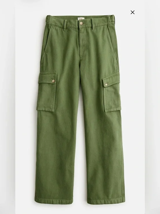 J. Crew Relaxed cargo pant in heavyweight twill