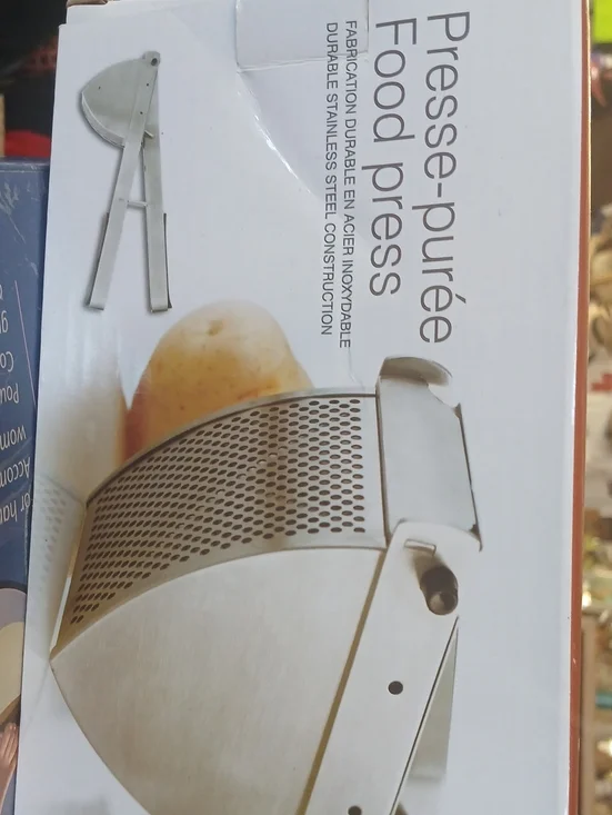 Miu Miu Stainless Steel Food Press - Silver