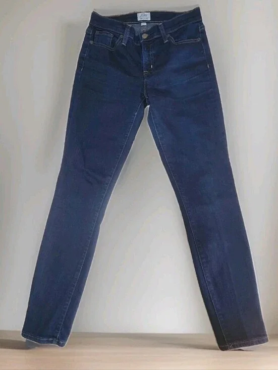 J.Crew Jeans Women's Blue Denim Toothpick Skinny Size 26