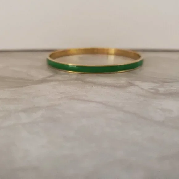 💚 Vintage Y2k 00s 2000's J. Crew Bright Spring Green Skinny Bangle 💚