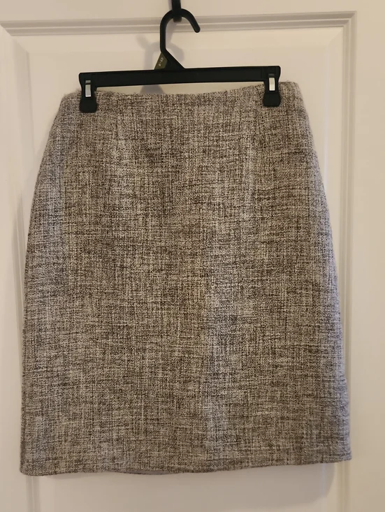 J. Crew Grey Wool Skirt