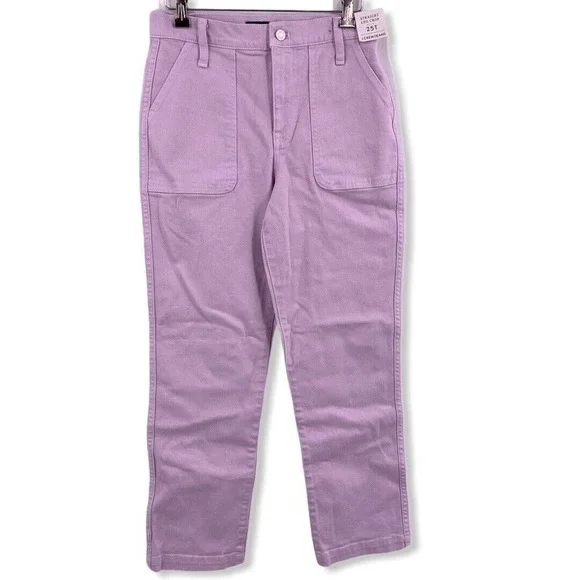 J Crew Garment‎ Dyed Straight Leg Crop New 25 Tall