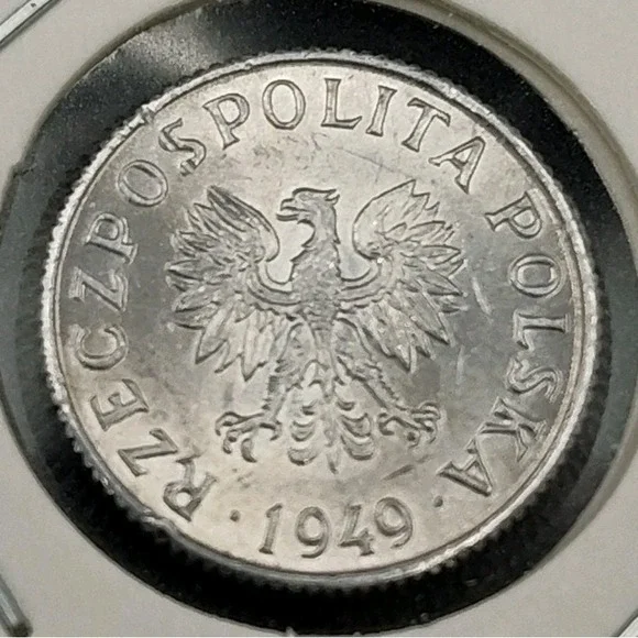 1949 Poland 1 Grosz Coin Collectable Used-Great Condition VTG SEE‎ BR1.1GA-4030