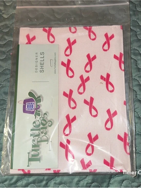 Pink Ribbon Crossbody Shell