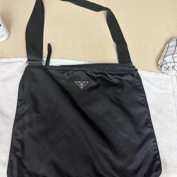 Prada Elegant Black Crossbody Bag