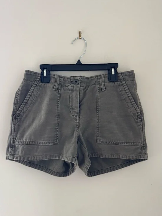 J. Crew Olive Green Utility Cargo Shorts