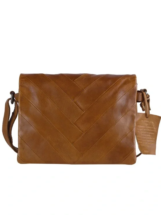 latico Tan Leather Crossbody Bag