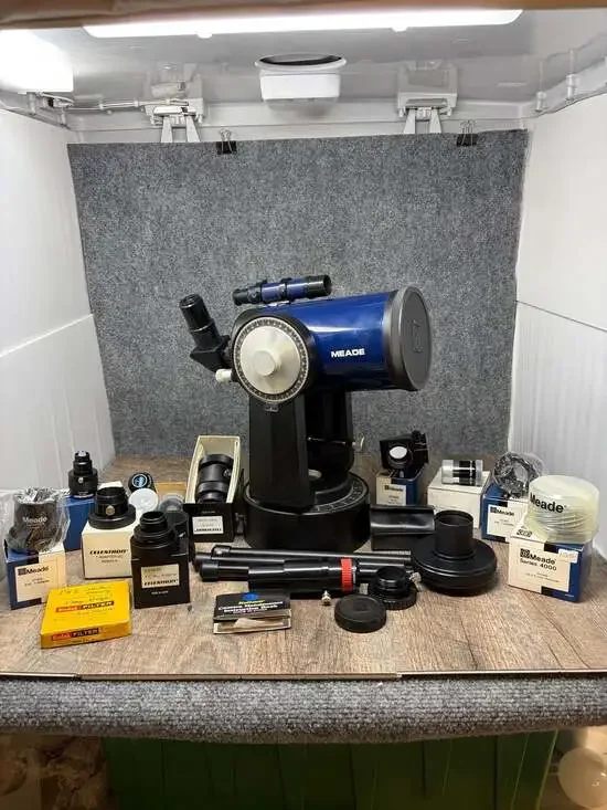 Meade 2045 4-inch Schmidt-Cassegrain Telescope with Extensive Accessories Bundle