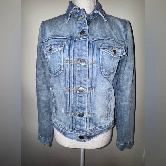 J Crew Denim Jacket size XS VGUC