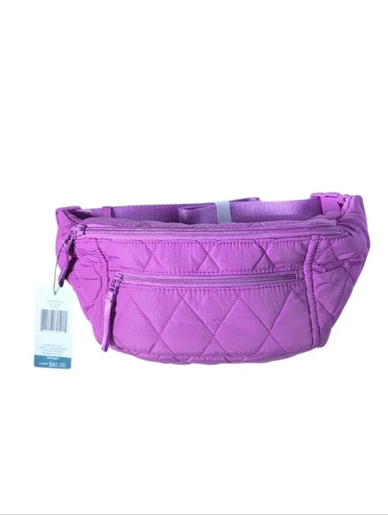 Vera Bradley Outlet Large Belt Bag in Irish Orchid Ultralight