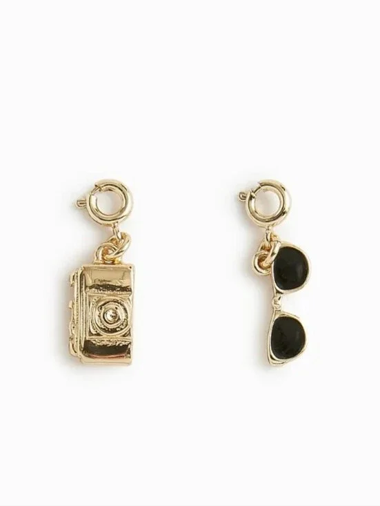 J. Crew Camera And Sunglasses Charm