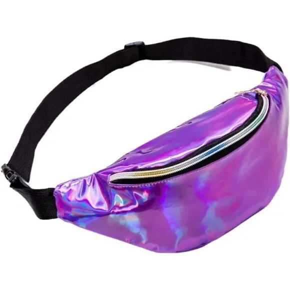 Reflexive™ Designer Fanny Pack Purple 80s Rave