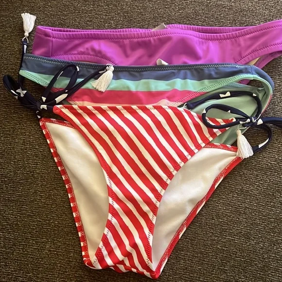 Bikini Lot of (3) J.Crew, Vineyards Vines, Adore Me.‎ size XS