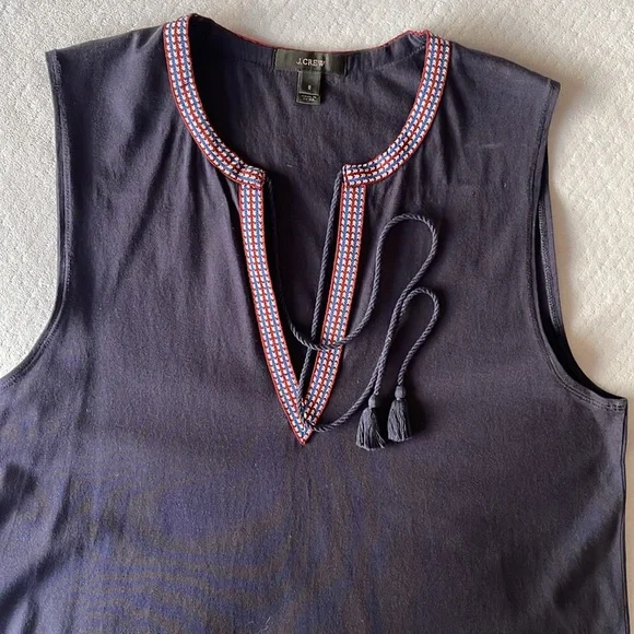 J-CREW SLEEVELESS TOP