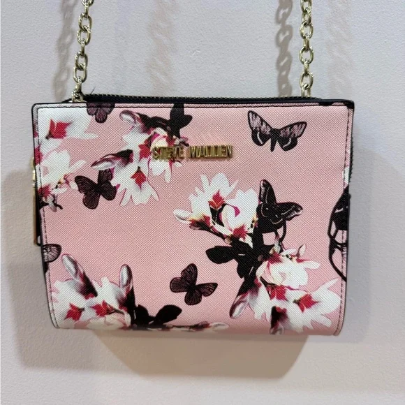 🔥NWOT Steve Madden Pink Floral Women's Bag 🔥