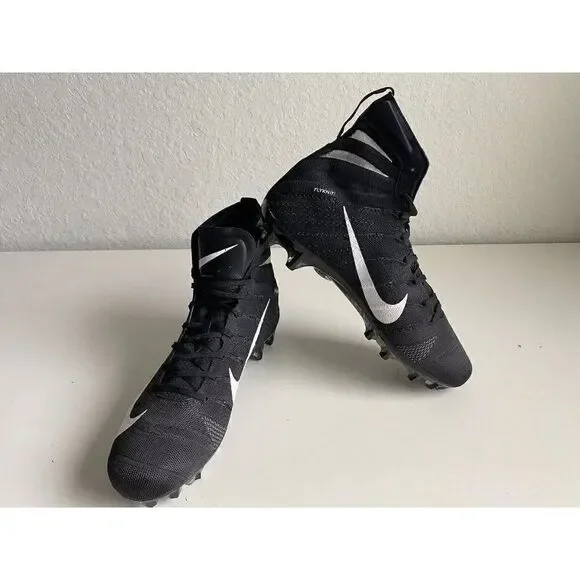 Nike Vapor Untouchable 3 Elite Black Promo‎ Cleats AO3006-010 Men's Size 12.5