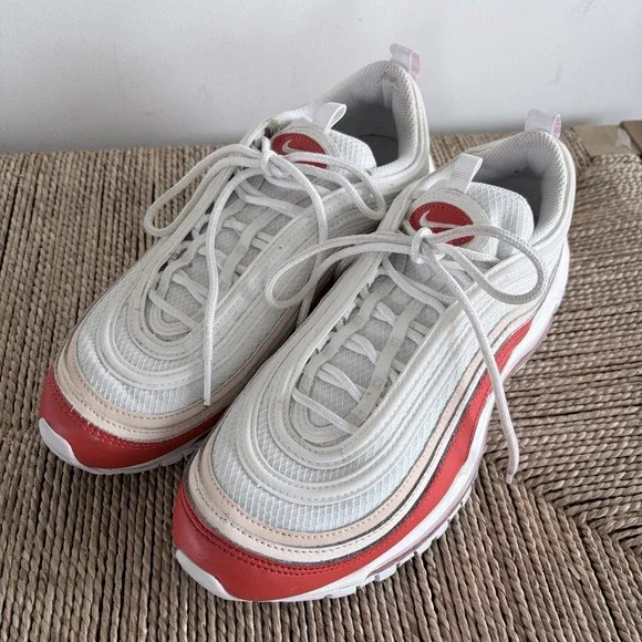 Nike Air Max 97 Picante Red Sz 8M 9.5W (NO BOX)‎ FN6869-633 Sporty