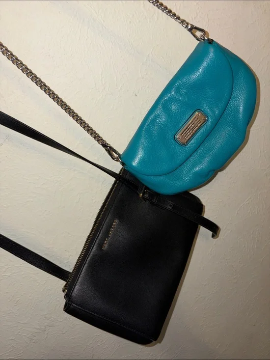 Marc Jacobs Teal Crossbody Shoulder Bag