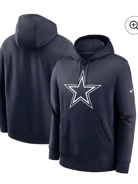 Nike Dallas Cowboy Navy Blue Dri-FIT Hoodie