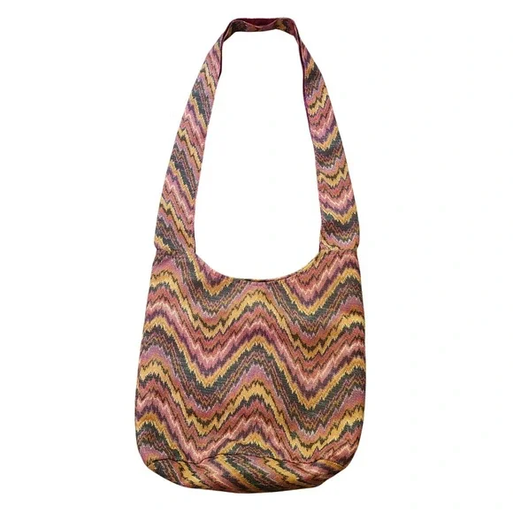 Treska Hobo‎ Bag Pink/orange/purple Glittery