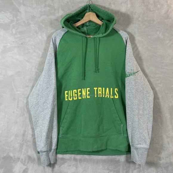 Vtg Nike Hoodie Mens XXL Steve Prefontaine Pre Lives Eugene Trials Track Oregon