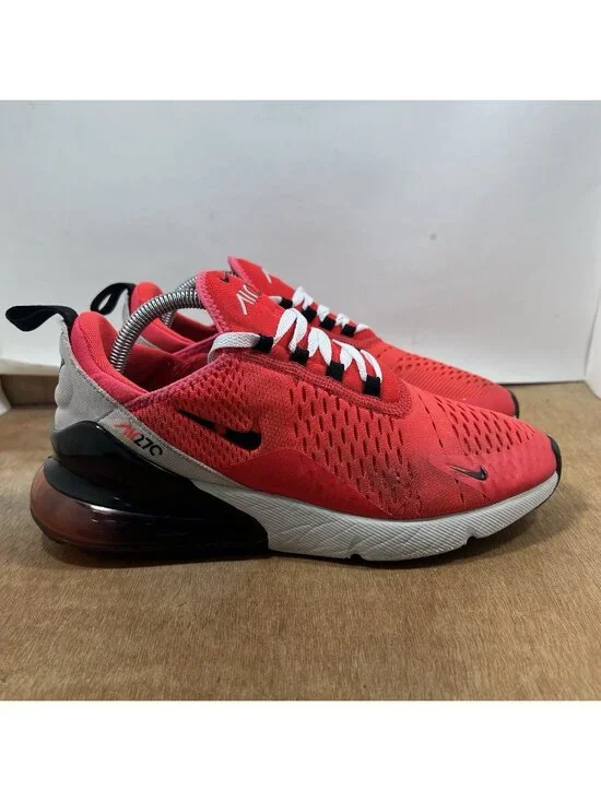Nike Air Max 270 Red Orbit Men 8.5 Athletic Casual Running Sneakers BV6078-600