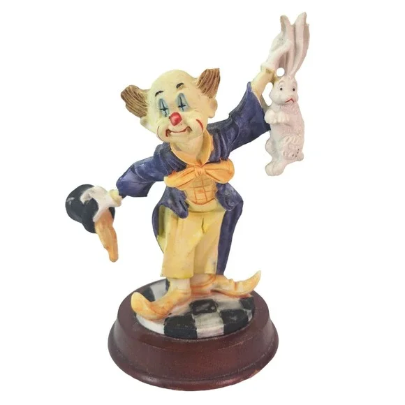 Vintage Arnart Pucci Circus Clown 1989 W/ Tags Nice !!!  Magic Hobo Figure